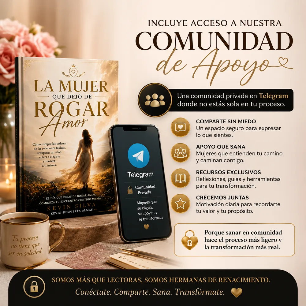 Comunidad privada de apoyo en Telegram incluida con el pack